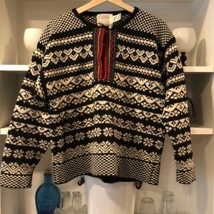 Susan Bristol Shetland wool sweater